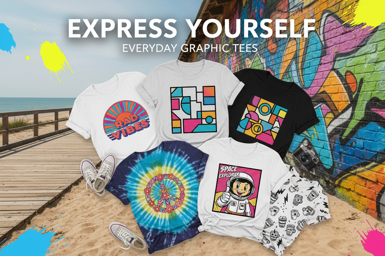 Everyday Printed Graphic Shirts