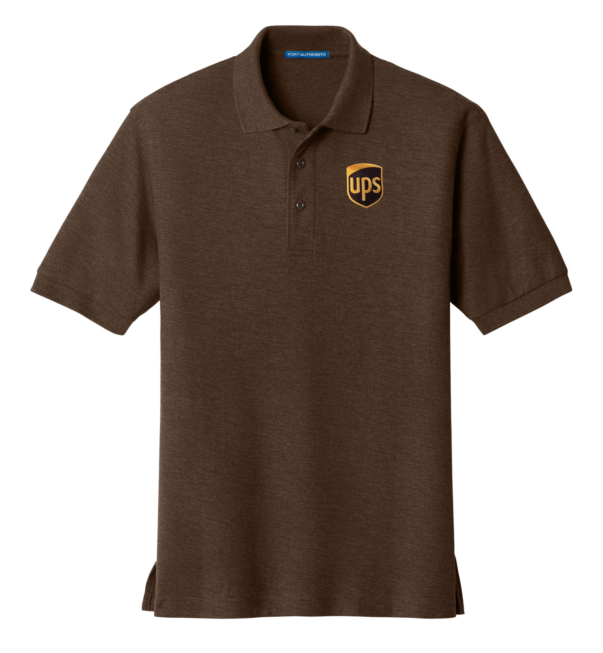 UPS uniform silk touch polo shirt for delivery drivers and workwear