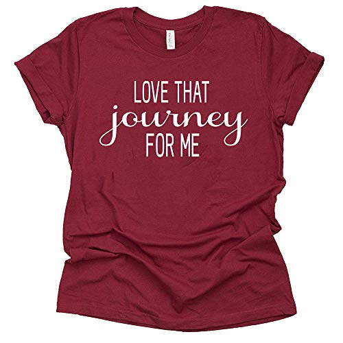 Love That Journey for Me Shirt,  Alexis Rose Schitt's Creek T-Shirt Novelty Shirt Short Sleeve Print Casual Top