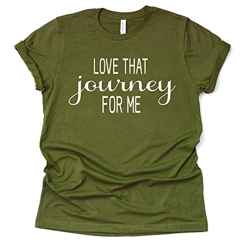 Love That Journey for Me Shirt,  Alexis Rose Schitt's Creek T-Shirt Novelty Shirt Short Sleeve Print Casual Top